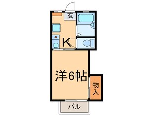 シーサイド西舞子Ｂの物件間取画像